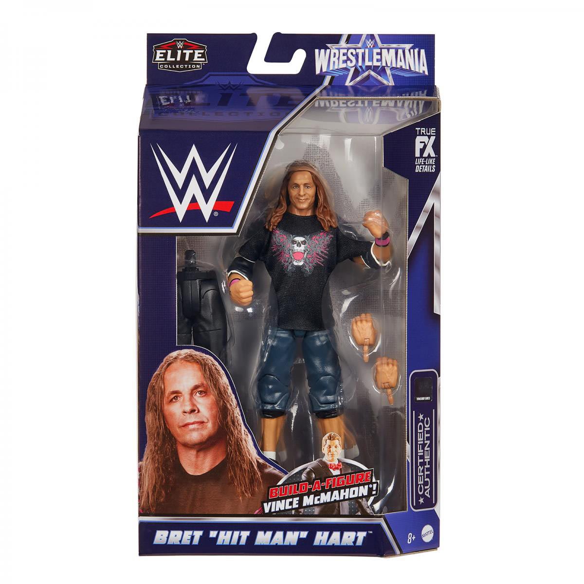 WWE Bret 'The Hitman' Hart 'Best There Is' Custom Shirt For Mattel Figures. 