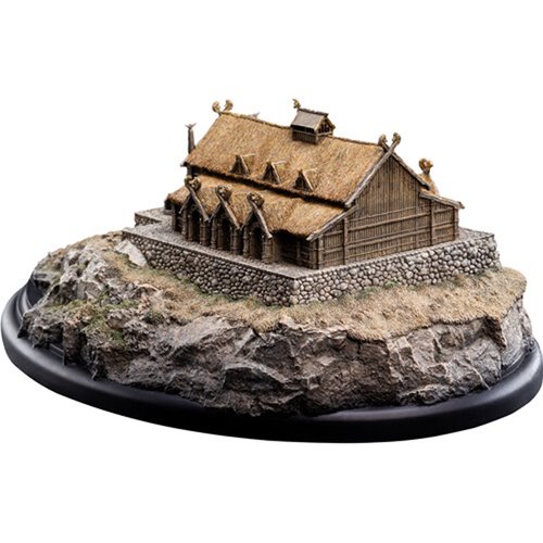 The Lord of the Rings The Golden Hall of Edoras Environment Statue
