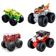 Hot Wheels Monster Trucks Roarin' Wreckers 1:43 Scale Vehicle 2024 Mix 3 Case of 4