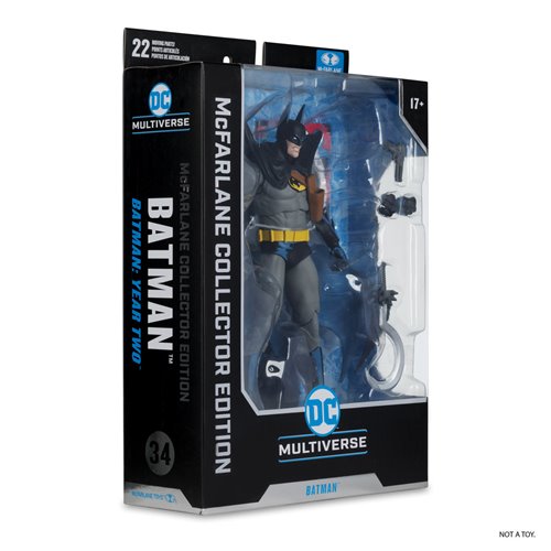 DC McFarlane Collector Edition Wave 10 #34 Batman Year Two Version 7-Inch Scale Action Figure