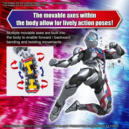 Ultraman Blazar Figure-rise Standard Model Kit