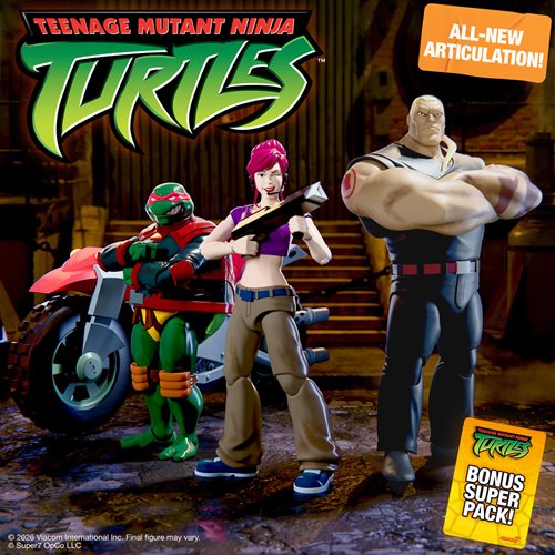 Teenage Mutant Ninja Turtles Ultimates Wave 14 Shell Cycle Vehicle