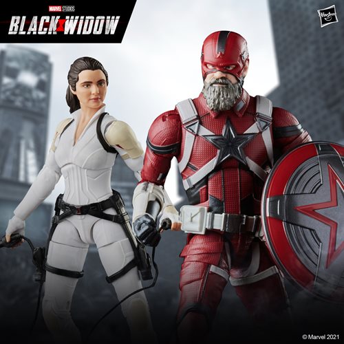Black Widow Marvel Legends 6-Inch Red Guardian and Melina Vostkoff Action Figures