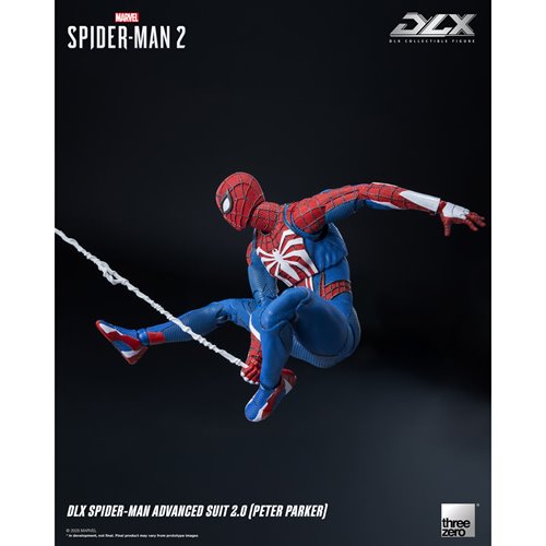 Marvel's Spider-Man 2: Spider-Man Advanced Suit 2.0 Peter Parker DLX Action Figure