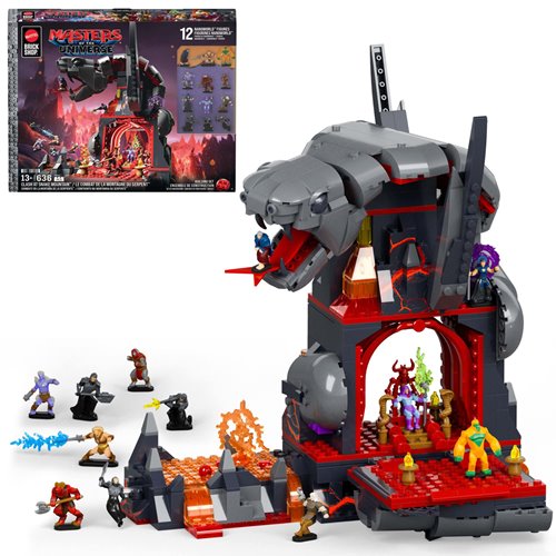 Brick Shop Masters of the Universe Clash at Snake Mountain Building Set