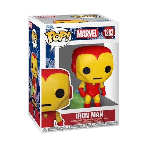 Marvel Holiday Iron Man with Bag Funko Pop! Vinyl Figure #1282