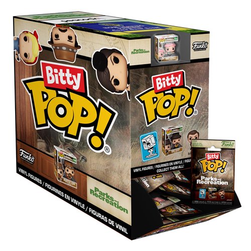 Parks and Recreation Funko Bitty Pop! Singles Display Case of 32