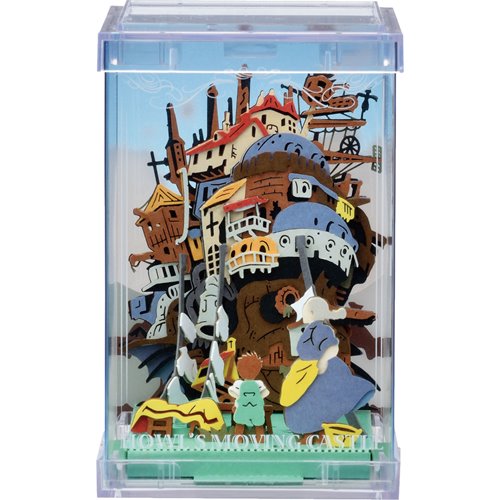 Howl's Moving Castle Good Weather for Laundry Day Paper Theater Cube