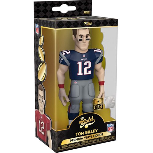 NFL Buccaneers Tom Brady (Home Uniform) 5-Inch Vinyl Gold Figure