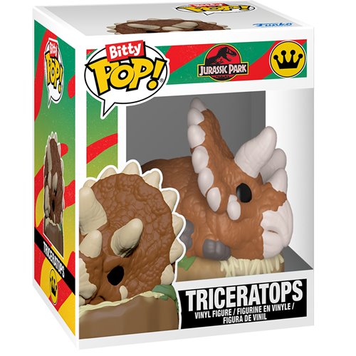 Jurassic Park Triceratops Funko Bitty Pop! Mini-Figure 4-Pack