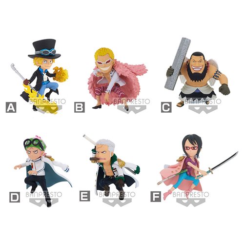One Piece World Collectable Mini-Figure Series Vol. 4 Case of 12