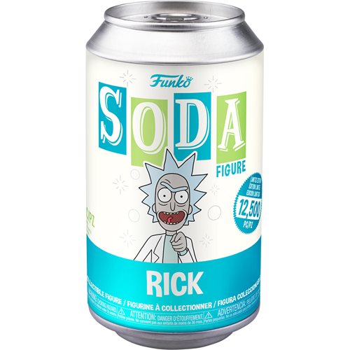 Rick and Morty Rick Sanchez Vinyl Soda Figure