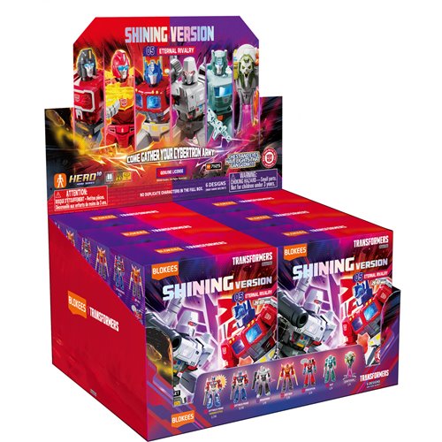 Transformers Shining Version 5 Eternal Rivalry SV05 Blokees Model Kit Case of 6