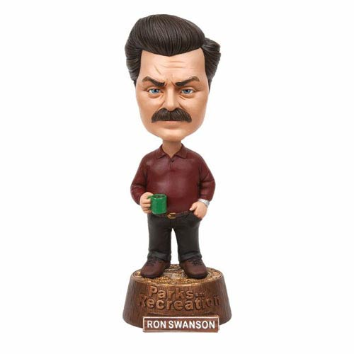 Parks and Recreation Ron Swanson Bobble Head