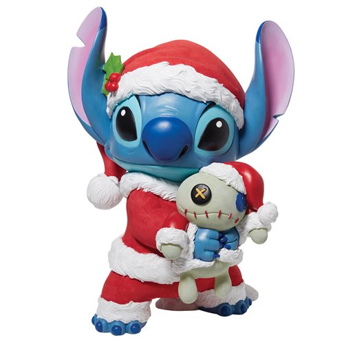 Disney Showcase Lilo & Stitch Big Fig Santa Stitch Statue