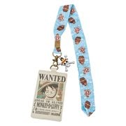 One Piece Wanted Lanyard with Cardholder