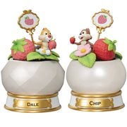 Disney Pocket Plants Series Chip and Dale Strawberry Special Edition MDS-006SP Mini D-Stage Statue 2-Pack