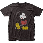 Mickey Mouse Pose Black T-Shirt