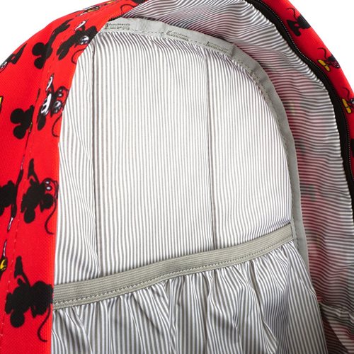 Mickey Mouse Classic Print Nylon Backpack