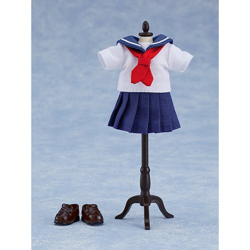 Nendoroid Doll Short-Sleeved Sailor Outfit (Navy) Outfit Set