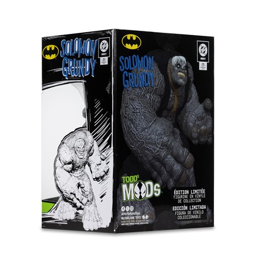 DC Direct Collector Vinyl Wave 5 Solomon Grundy Todd's Mods Limited Edition 4 1/2-Inch Scale Posed F