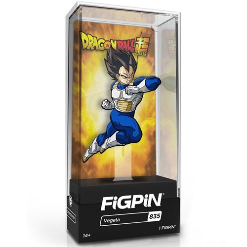 Dragon Ball Super Vegeta FiGPiN Classic 3-Inch Enamel Pin