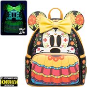 Minnie Mouse Dia de los Muertos Sugar Skull Mini-Backpack - Entertainment Earth Exclusive