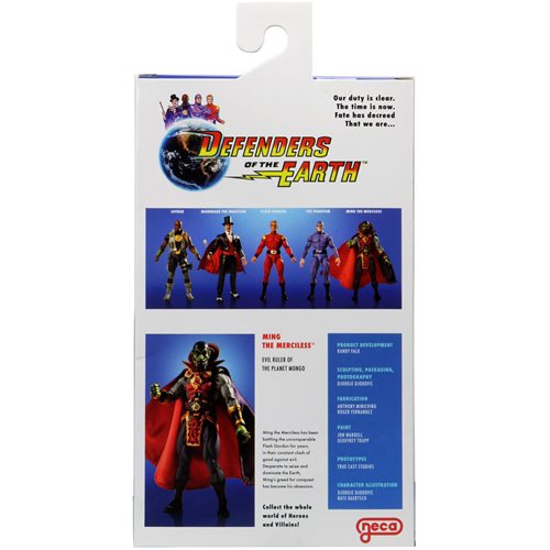 Defenders of the Earth Ming the Merciless 7-Inch Action Figure, Not Mint