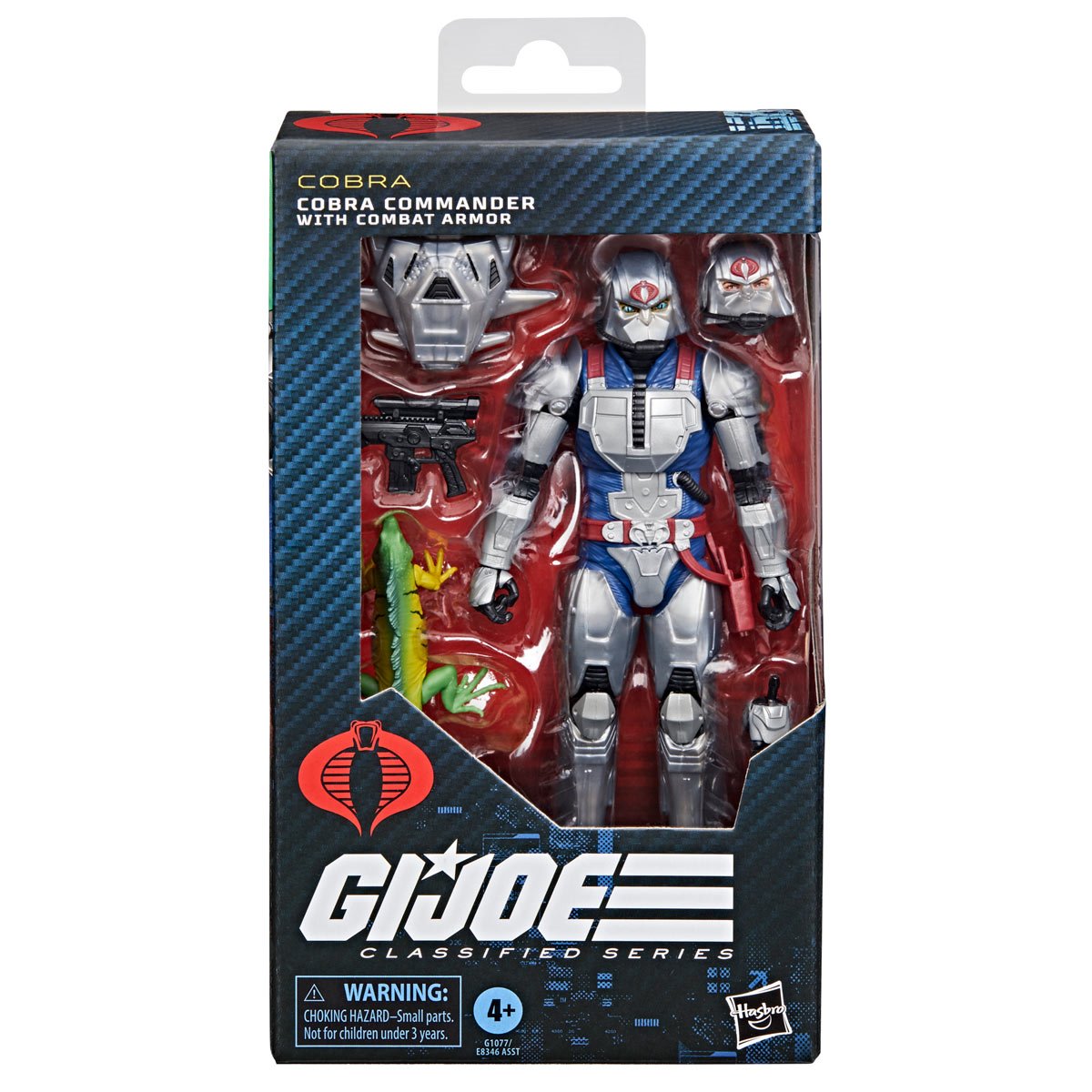 Figurine GI Joe Cobra Commander V4 – Hasbro 1991 – Complete