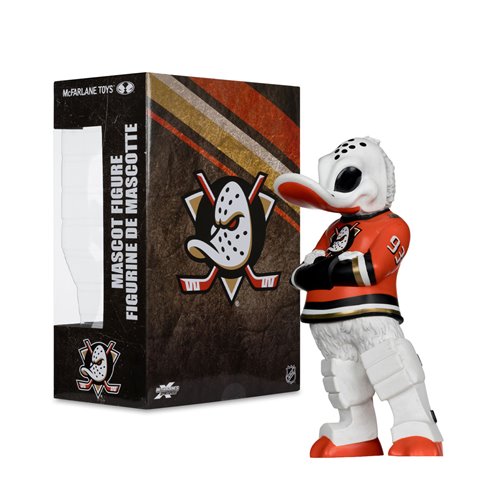 NHL Anaheim Ducks Wild Wing Mascot Posed Figure