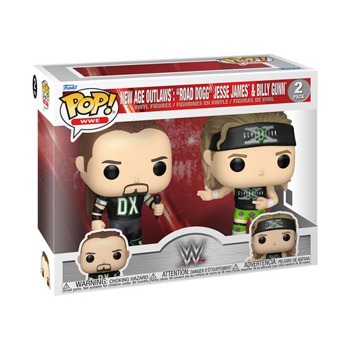 WWE New Age Outlaws: 'Road Dogg' Jesse James & Billy Gunn Funko Pop! Vinyl Figure 2-Pack