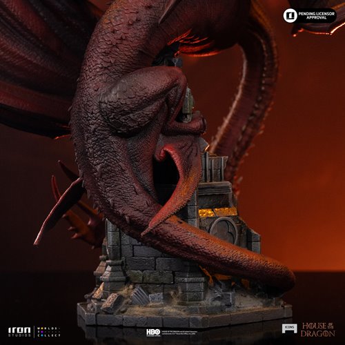 House of the Dragon Caraxes Icons Statue