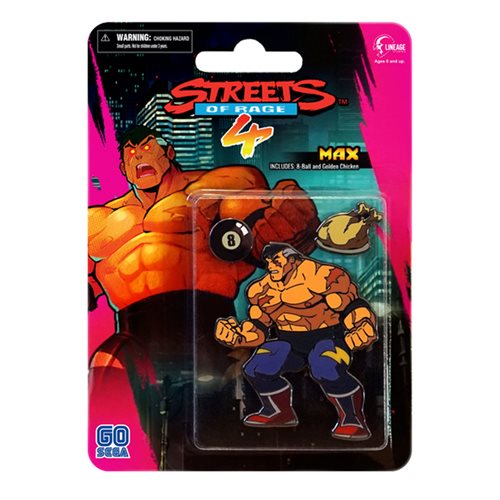 Streets Of Rage 4 Max Thunder Side-Scroller Pin Set