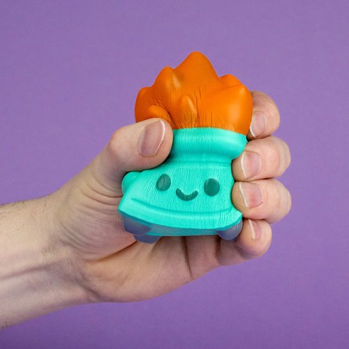 Dumpster Fire Stress Squishy