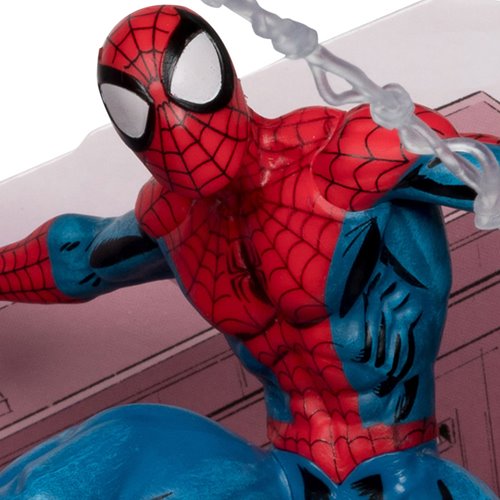 Marvel Wave 4 Spider-Man The Amazing Spider-Man #1 1:10 Scale Posed Figure with Scene