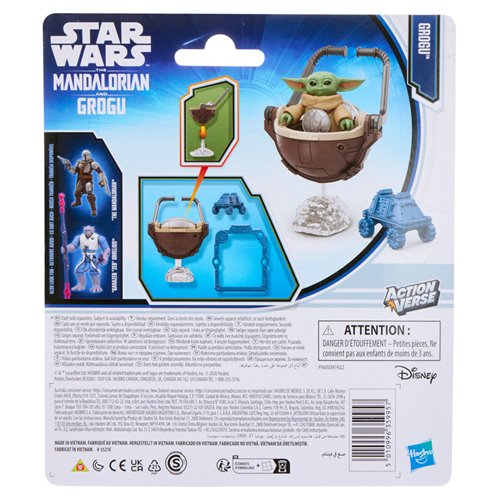 Star Wars ActionVerse Grogu 4 1/2-Inch Scale Action Figure