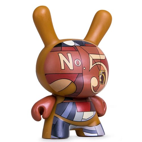 The Met Showpiece Demuth I Saw the Figure 5 in Gold 3-Inch Dunny Vinyl Figure