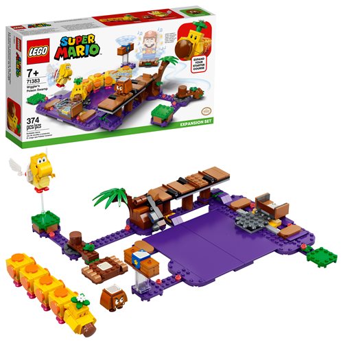 LEGO 71383 Super Mario Wiggler's Poison Swamp Expansion Set