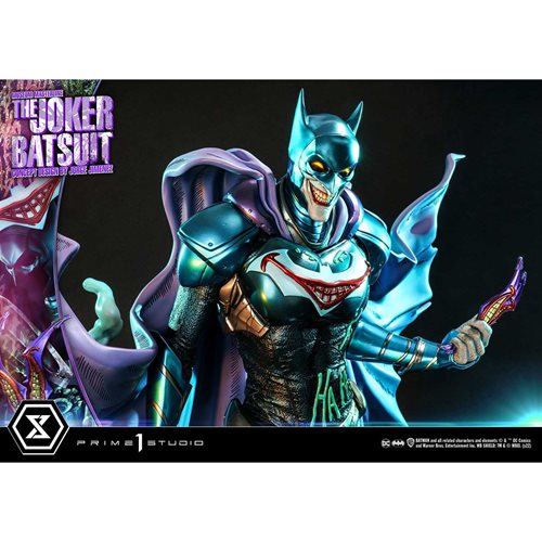 Joker Batsuit Concept Design by Jorge Jimenez Museum Masterline Bonus Edition Statue