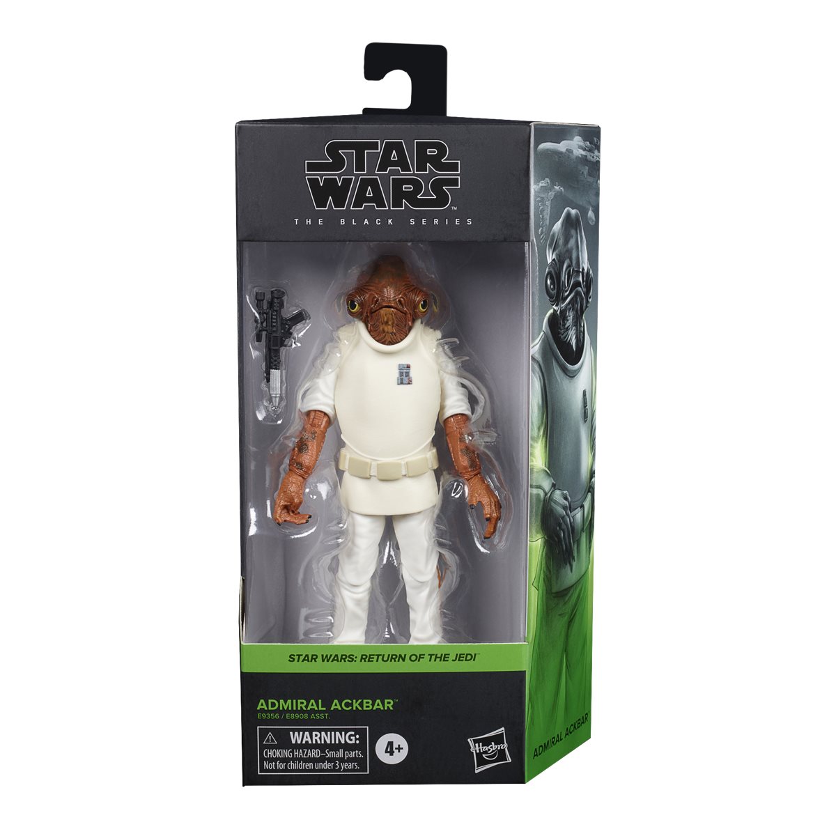 Star Wars The Black Series Admiral Ackbar 6" Action Figure for sale online 