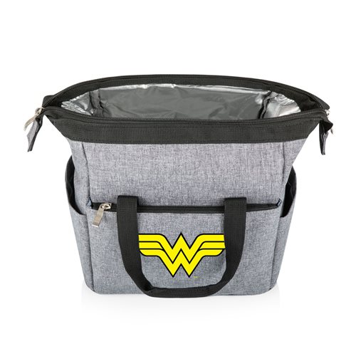 Wonder Woman Heathered Gray On-the-Go Lunch Cooler Bag