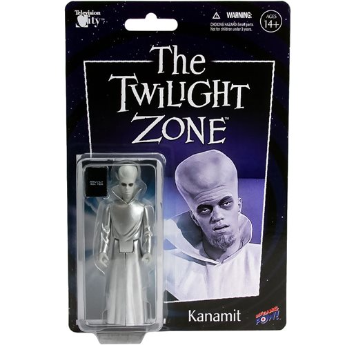 The Twilight Zone To Serve Man Kanamit Metallic 3 3/4-Inch Action Figure Series 5