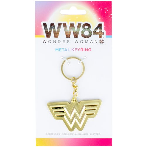 Wonder Woman 1984 Gold 3D Key Chain - Entertainment Earth