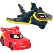 Batwheels Redbird and Batwing 1:55 Light-Up Vehicle 2-Pack