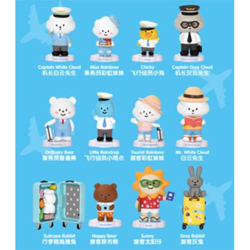 Fluffy White Cloud Series 5 Airlines Mini-Figure Blind Box