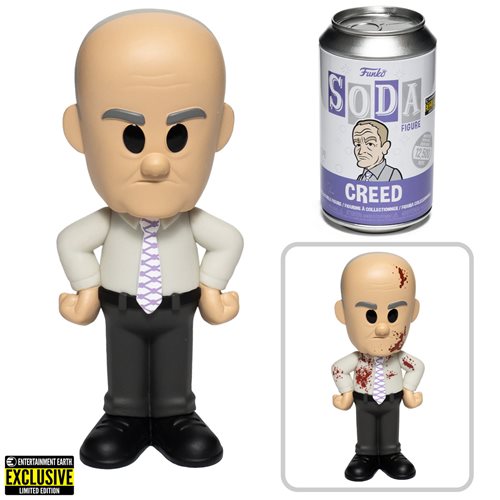 The Office Creed Vinyl Soda Figure - Entertainment Earth Exclusive, Not Mint