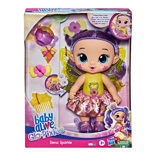 Baby Alive GloPixies Siena Sparkle Doll