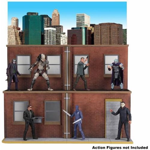 NECA Originals Street Scene Action Figure Diorama Display