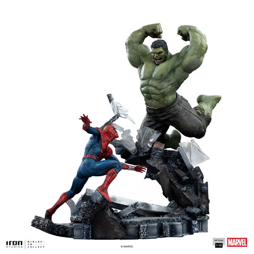 Spider-Man: Brand New Day Spider-Man vs Hulk 1:10 Art Scale Limited Edition Statue