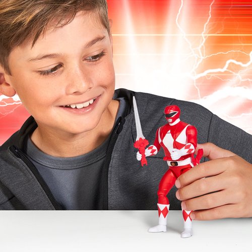 Mighty Morphin Power Rangers: Re-Ignition Auto Morphin Red Ranger Action Figure